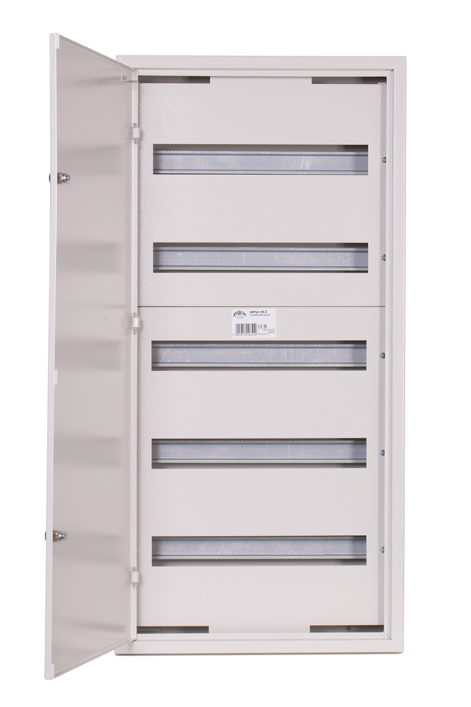 ROZDZIELNIA NRPSM 90 (5X18) Z ZAMKIEM. - NRPSM 90 (5X18) Z - SABAJ