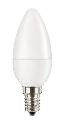 ŹRÓDŁO LED E14 B35 5,5W/827 MAT ŚCIEMNIALNE ODPOWIEDNIK 40W PILA LED EEL=A+ - 8718696549230 - PHILIPS ŹRÓDŁA