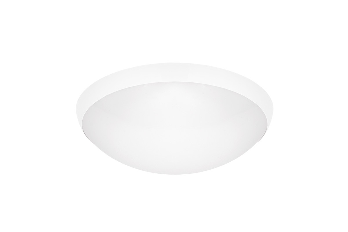 PLAFONIERA LED 10W IP44 4000K 1040lm z czujnikiem ruchu klosz matowy CAMEA LED EVO RCR - 205163/HV - LENA LIGHTING