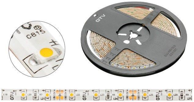 TAŚMA LED 12VDC 24W 300XSMD3528 WW 1400LM 8MM IP65 (OPAK=5MB) - LD-3528-300-65-CB - GTV
