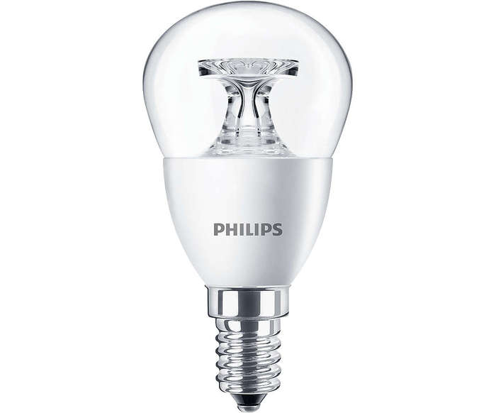 ŹRÓDŁO LED E14 P45 4W/827 PRZEZROCZYSTA 250LM ODPOWIEDNIK 25W COREPRO LUSTRE ND - 8718696507599 - PHILIPS ŹRÓDŁA