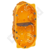 PUSZKA PODWÓJNA PRZELOTOWA DO KARTON-GIPSU 40 MM BATIBOX - 080042 - LEGRAND