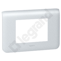 RAMKA POJEDYNCZA - 3 MODUŁY ALUMINIUM DO UCHWYTU MOSAIC - 079003 - LEGRAND