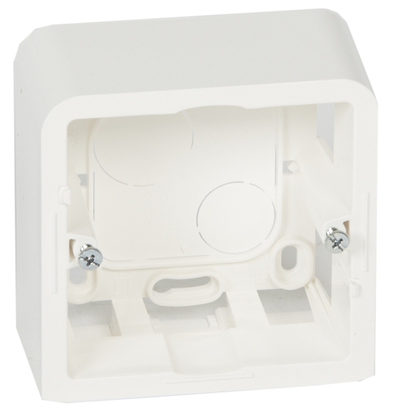 PUSZKA N/T 2 MODUŁY 40MM BIAŁA MOSAIC - 080281 - LEGRAND
