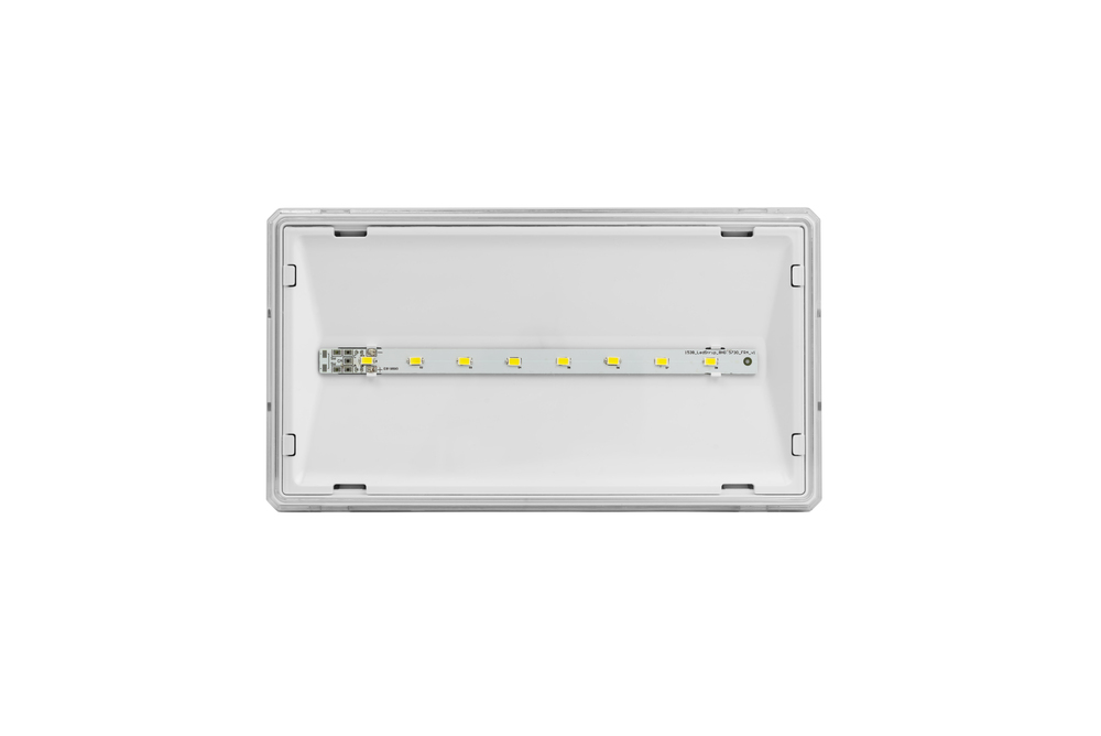 OPRAWA AWARYJNA LED 1W 3H JEDNOZADANIOWA IP65 PIKTOGRAM PU34 EXIT S - ETS/1W/E/3/SE/PT/WH - AWEX SPK