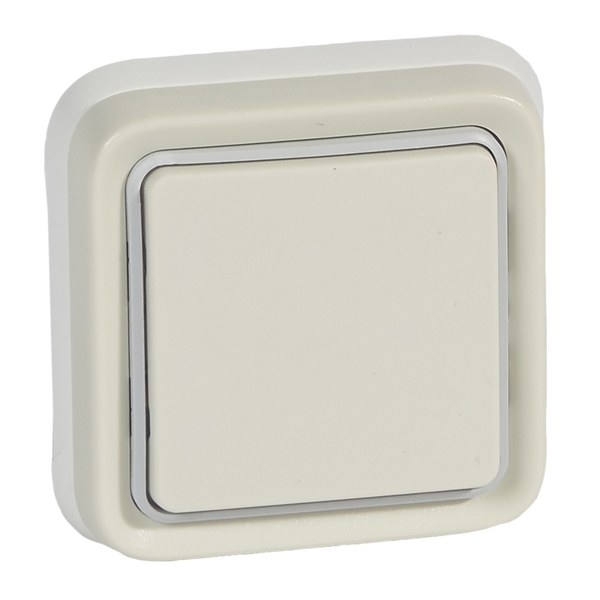 ŁĄCZNIK SCHODOWY BIAŁY/ ECRU 10AX-250V~ - KOMPLET PODTYNKOWY PLEXO55 - 069851 - LEGRAND