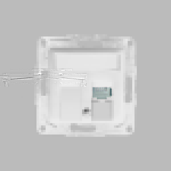GNIAZDO KOMPUTEROWE MOLEX DATA-GATE 8 PIN. KAT. 6 RJ45 POJEDYNCZE EKRANOWANE BIAŁE POLO.OPTIMA - 12028701 - HAGER - BERKER
