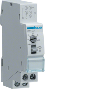 Wyłącznik schodowy 30s-10min 230V 1NO 16A - EMN001 - HAGER - BERKER