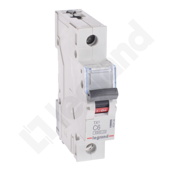 WYŁĄCZNIK NADPRĄDOWY C 6A 1 POLOWY CHARAKTERYSTYKA C S301 - 403430 - LEGRAND