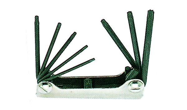 ZESTAW IMBUSÓW KĄTOWYCH TYPU TORX. - 100943 - HAUPA