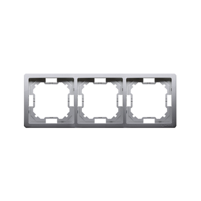 RAMKA POTRÓJNA INOX BASIC - BMR3/21 - KONTAKT SIMON