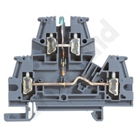 ZŁĄCZKA VIKING 2TOROWA 4MM2 Z LED SZEROKOŚĆ 6 - 037156 - LEGRAND