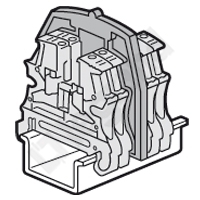 PRZEGRODA IZOLACYJNA 1 WEJŚCIE-1 WYJŚCIE 5-6-8-10MM - 037560 - LEGRAND