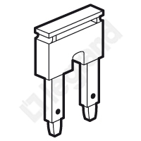 MOSTEK ŁĄCZENIOWY DO 2 ZŁĄCZEK SZEROKOŚĆ 12 - 037585 - LEGRAND