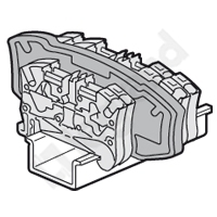 PRZEGRODA IZOLACYJNA ZŁĄCZEK SPRĘŻYNOWYCH 4PRZEWODOWYCH SZEROKOŚĆ 6MM - 037596 - LEGRAND