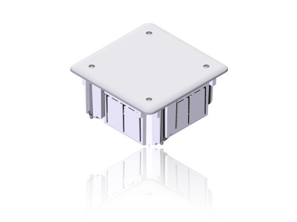 PUSZKA INSTALACYJNA P/T INSTALL-BOX 89X89X50. - 0260-01 - ELEKTRO-PLAST NASIELSK