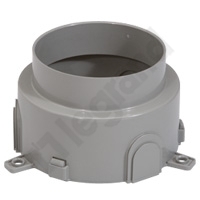 PUSZKA ALUMINIOWA 3 MODUŁY, OKRĄGŁA. - 089649 - LEGRAND