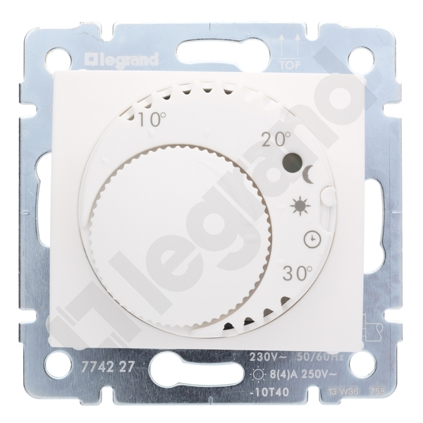 REGULATOR TEMPERATURY KOMFORT BIAŁY VALENA - 774227 - LEGRAND