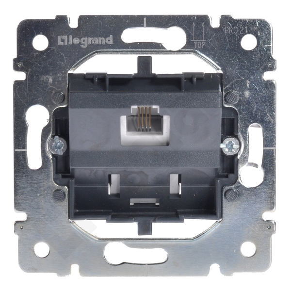 GNIAZDO TELEFONICZNE POJEDYNCZE RJ11 SISTENA LIFE - 775938 - LEGRAND