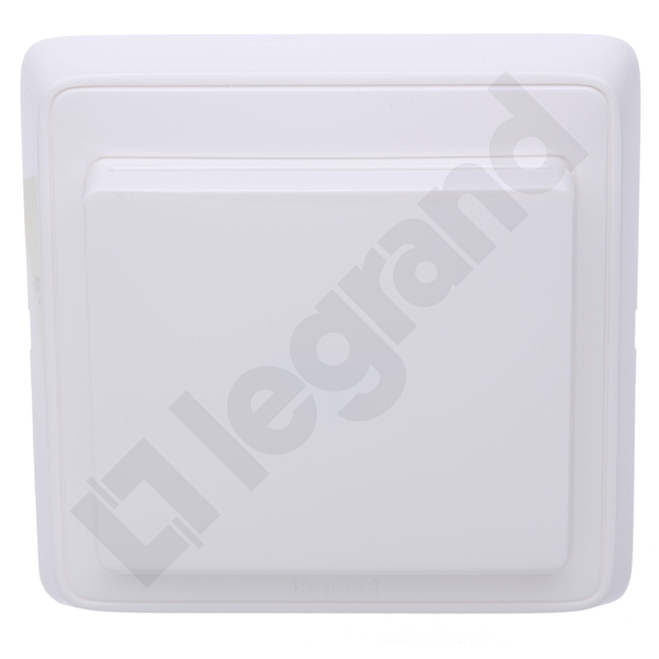 ŁĄCZNIK HOTELOWY BIAŁY 10A-250V~ KOMPLET Z RAMKA CARIVA - 773648 - LEGRAND