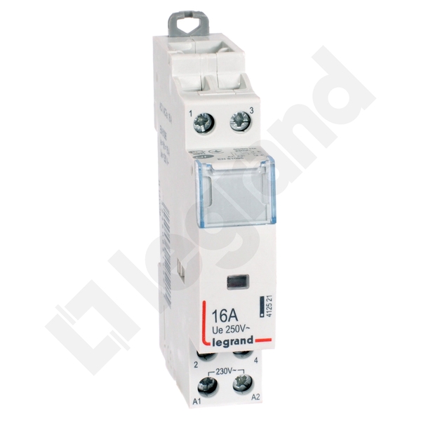 STYCZNIK MODUŁOWY 16A AC1 2 BIEGUNY 1NO-1NC STEROWANIE 230V AC SM416 - 412521 - LEGRAND