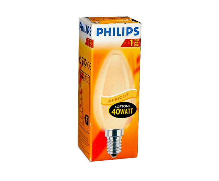 ŻARÓWKA E14 B35 40W SOFT POMARAŃCZOWA WYCOFANA - 8711500044341 - PHILIPS ŹRÓDŁA