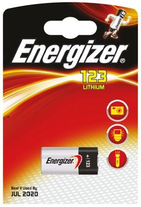 BATERIA SPECJALISTYCZNA 3V (1SZT) CR123 PHOTO SILVER - 052008 - ENERGIZER