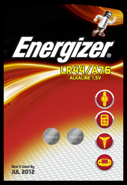 BATERIA SPECJALISTYCZNA 1,5V (2SZT) A76/LR44/1166A - 083071 - ENERGIZER