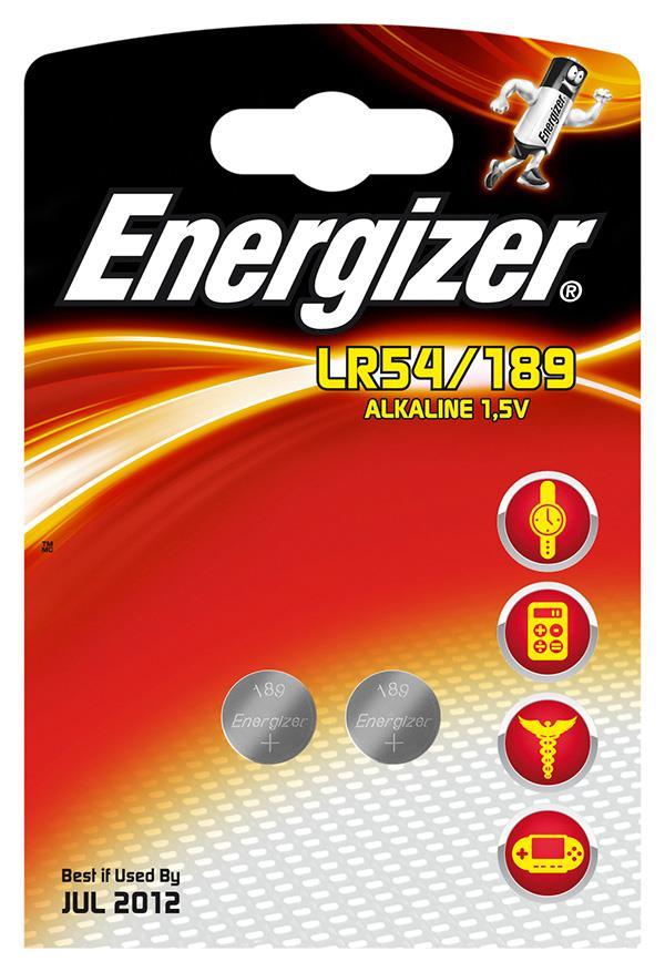 BATERIA SPECJALISTYCZNA 1,5V (2SZT) 189/LR54/LR1130/G10/AG10/GP89A - 083088 - ENERGIZER