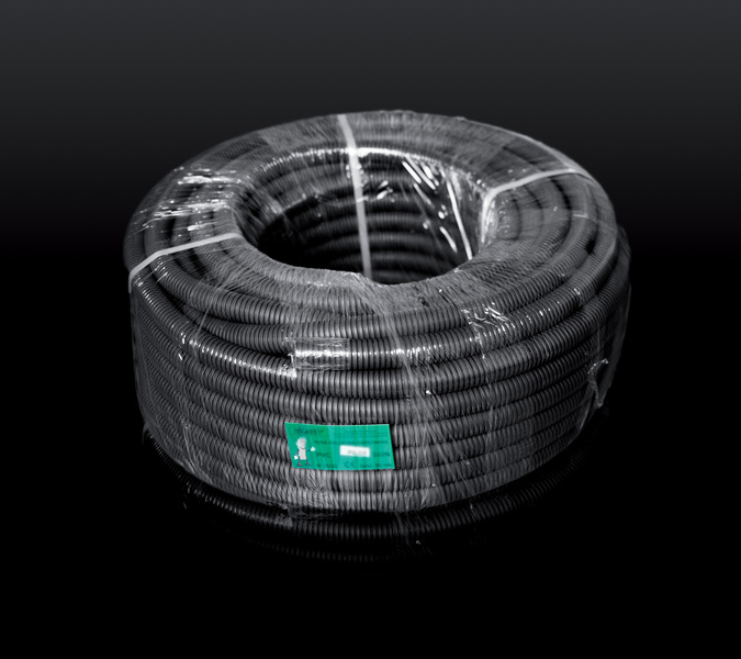 PESZEL RURA KARBOWANA SR. 28/23 PVC 25M 320N SZARA - 10019 - TTPLAST