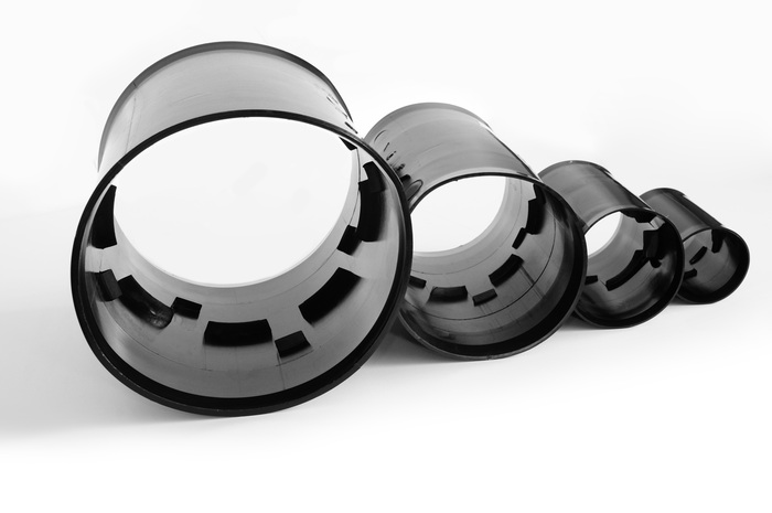ZŁĄCZKA DO RURY KARBOWANEJ ZRD 160 - 10205 - TTPLAST