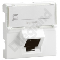 GNIAZDO 1XRJ45 KAT6 UTP MOSAIC - 076505 - LEGRAND