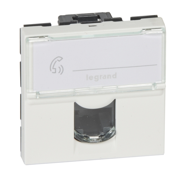 GNIAZDO KOMPUTEROWE POJEDYNCZE 2M 1XRJ45 KAT. 5E UTP - 076554 - LEGRAND
