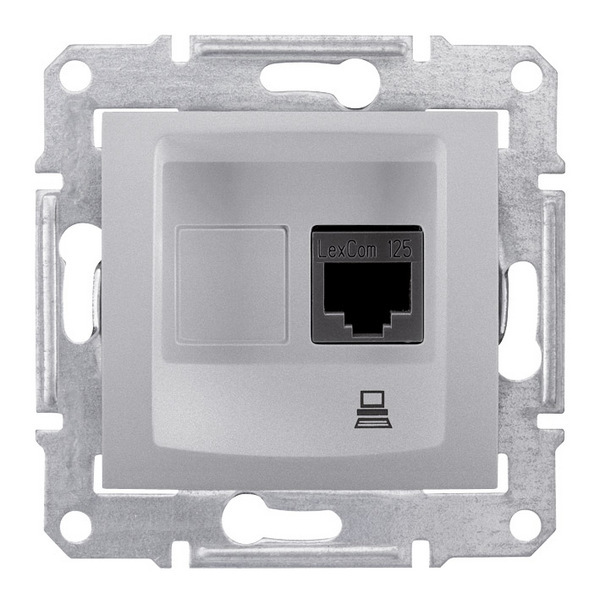 GNIAZDO KOMPUTEROWE KAT. 5E ALUMINIUM - SDN4300160 - SCHNEIDER ELECTRIC