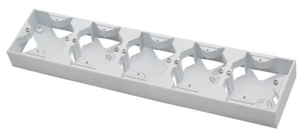 PUSZKA/ADAPTER PIĘCIOKROTNA BIAŁA IMPRESJA - PNP-5Y/00 - OSPEL