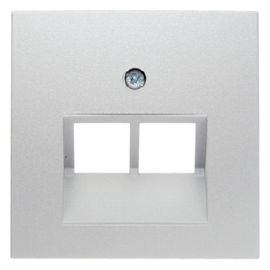 ELEMENT CENTRALNY DO GNIAZDA PRZYŁĄCZENIOWEGO UAE PODWÓJNEGO ŚNIEŻNOBIAŁY B.KWADRAT - 5314098989 - HAGER - BERKER