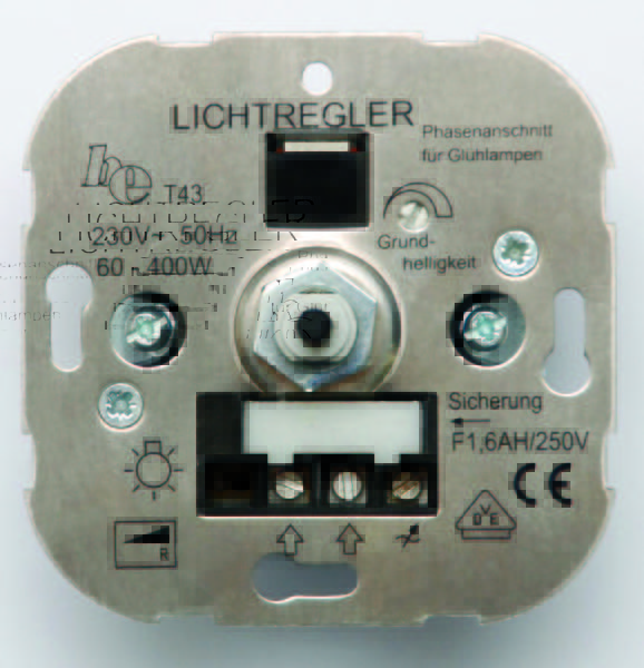 ŚCIEMNIACZ OBROTOWY 230V TRAFO ELECTRONIC R/C 20-550W MECHANIZM POLO FIORENA/POLO OPTIMA - 11007101 - HAGER - BERKER