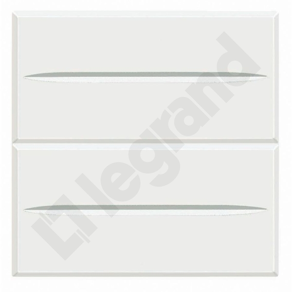 PRZYCISK PODWÓJNY 2 MODUŁY AXIAL BIAŁY AXOLUTE - HD4036M2 - LEGRAND