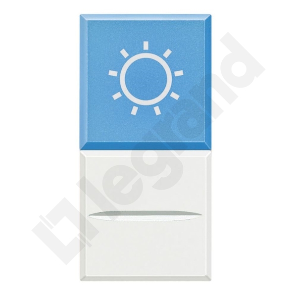 PRZYCISK ŚWIATŁO 230V 1 MODUŁ BIAŁY AXOLUTE - HD4038LA230 - LEGRAND