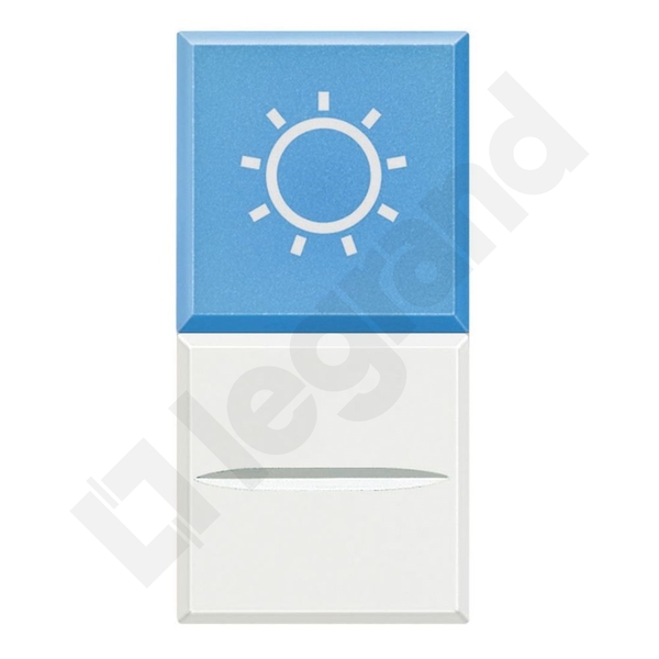 PRZYCISK ŚWIATŁO 24V 1 MODUŁ BIAŁY AXOLUTE - HD4038LA24 - LEGRAND