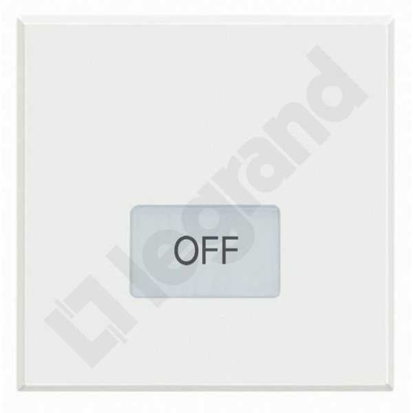 KLAWISZ "OFF" 2 MODUŁY BIAŁY AXOLUTE - HD4921M2LN - LEGRAND