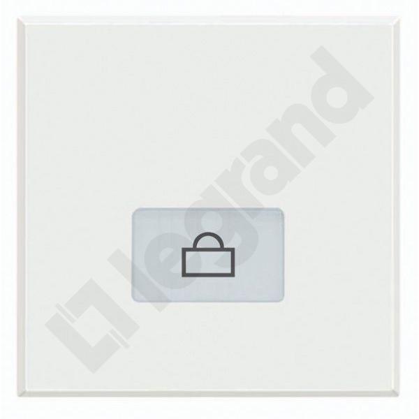 KLAWISZ "LISTONOSZ" 2 MODUŁY BIAŁY AXOLUTE - HD4921M2LP - LEGRAND