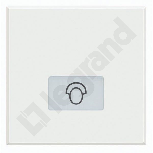 KLAWISZ "PIELĘGNIARKA" 2 MODUŁY BIAŁY AXOLUTE - HD4921M2LQ - LEGRAND