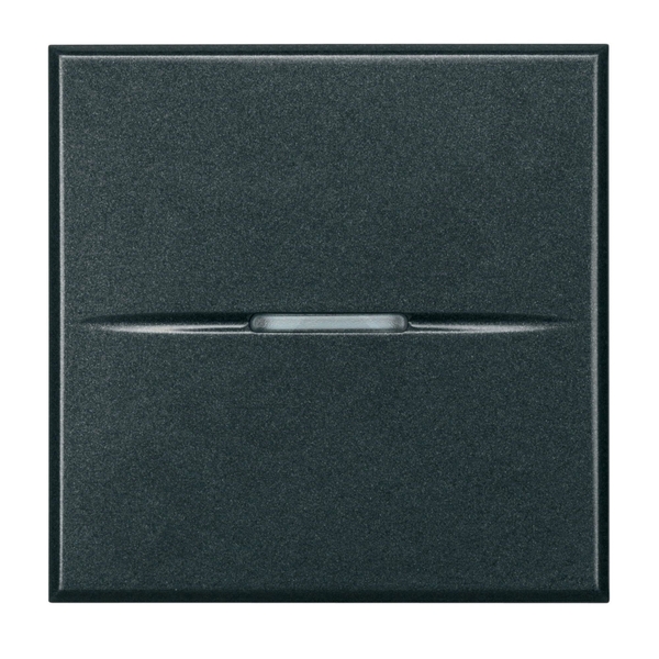 PRZYCISK POJEDYNCZY NZ 2 MODUŁY AXIAL ANTRACYT AXOLUTE - HS4034/2 - LEGRAND