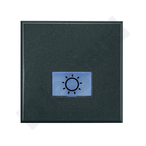 PRZYCISK ŚWIATŁO 2 MODUŁY AXIAL ANTRACYT AXOLUTE - HS4043/2 - LEGRAND