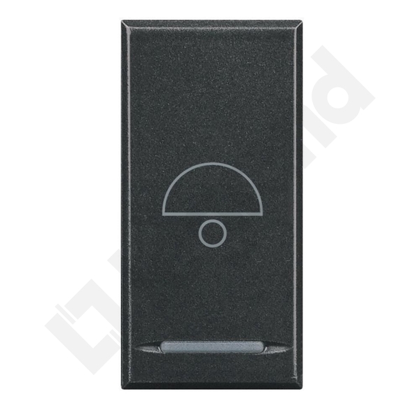 PRZYCISK DZWONEK 1 MODUŁ AXIAL ANTRACYT AXOLUTE - HS4055B - LEGRAND