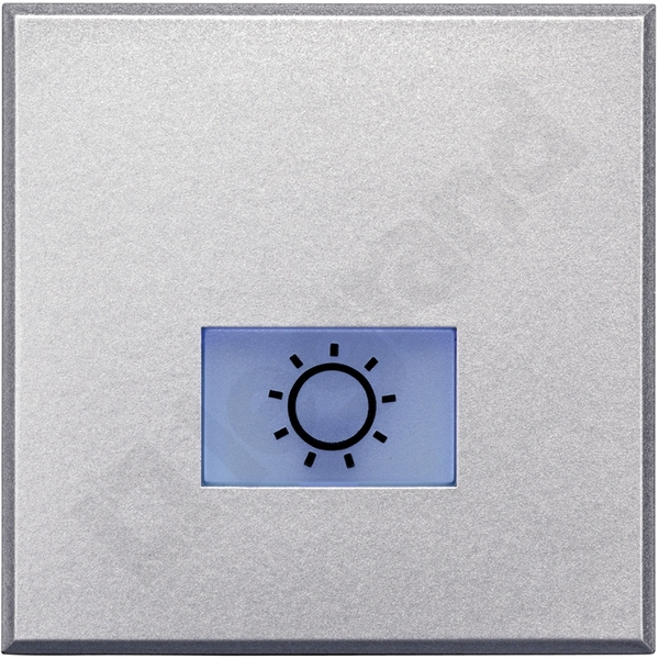 PRZYCISK ŚWIATŁO 2 MODUŁY AXIAL ALUMINIUM AXOLUTE - HC4043/2 - LEGRAND