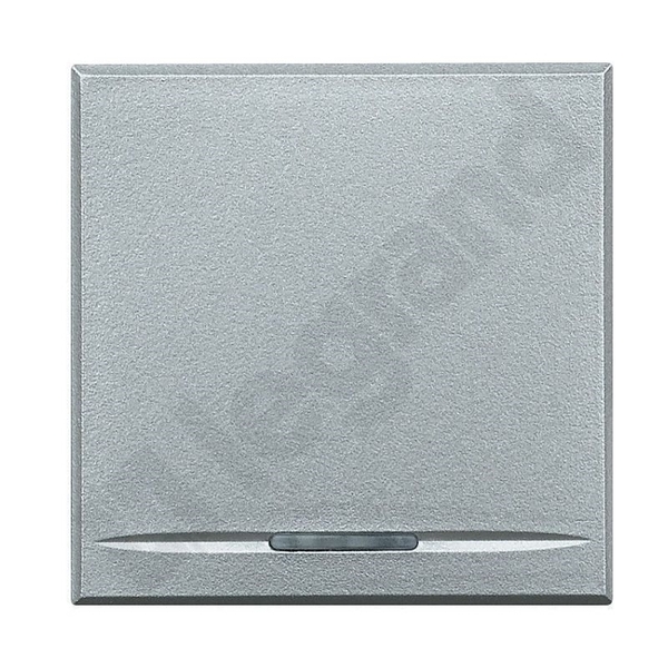 PRZYCISK POJEDYNCZY 2 MODUŁY ALUMINIUM AXOLUTE - HC4055/2 - LEGRAND