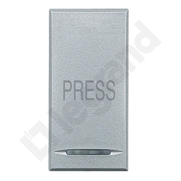 PRZYCISK PRESS 1 MODUŁ AXIAL ALUMINIUM AXOLUTE - HC4055P - LEGRAND