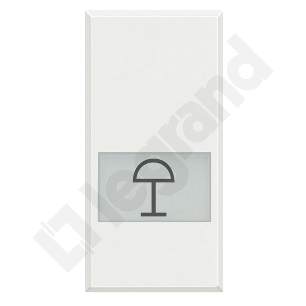 KLAWISZ "LAMPKA" 1 MODUŁ BIAŁY AXOLUTE - HD4921LC - LEGRAND
